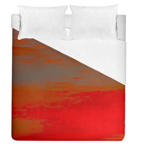 Crimson Skys Duvet Cover (Queen Size) from ArtsNow.com