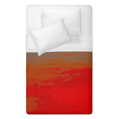 Crimson Skys Duvet Cover (Single Size) from ArtsNow.com