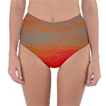 Crimson Skys Reversible High-Waist Bikini Bottoms