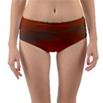 Crimson Skys Reversible Mid-Waist Bikini Bottoms