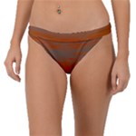 Crimson Skys Band Bikini Bottoms