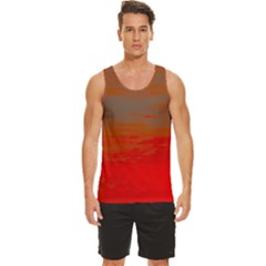 Men s Wide Collar Tank Top 