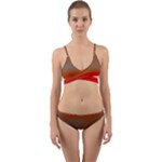 Crimson Skys Wrap Around Bikini Set