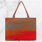 Crimson Skys Zipper Medium Tote Bag