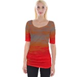 Crimson Skys Wide Neckline T-Shirt