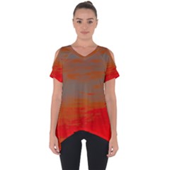 Cut Out Side Drop T-Shirt 