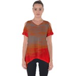 Crimson Skys Cut Out Side Drop T-Shirt