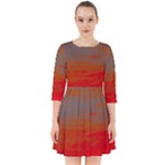 Crimson Skys Smock Dress