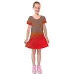 Crimson Skys Kids  Short Sleeve Velvet Dress