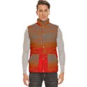 Men s High Neck Button Up Puffer Vest 