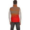 Men s High Neck Button Up Puffer Vest 