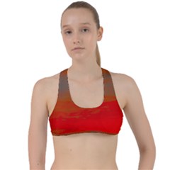 Criss Cross Racerback Sports Bra 