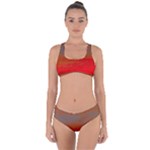 Crimson Skys Criss Cross Bikini Set