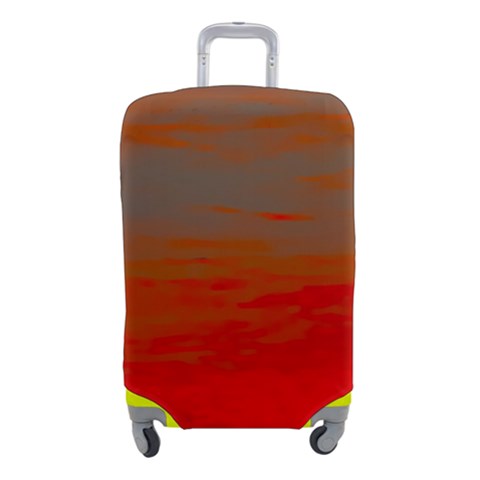 Crimson Skys Luggage Cover (Small) from ArtsNow.com