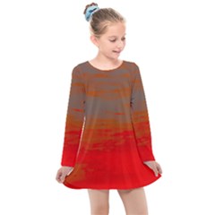 Kids  Long Sleeve Dress 