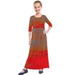 Crimson Skys Kids  Quarter Sleeve Maxi Dress