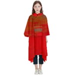 Crimson Skys Kids  Hooded Rain Ponchos