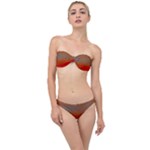 Crimson Skys Classic Bandeau Bikini Set