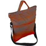 Crimson Skys Fold Over Handle Tote Bag