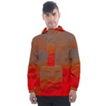 Crimson Skys Men s Front Pocket Pullover Windbreaker