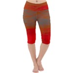 Crimson Skys Lightweight Velour Cropped Yoga Leggings