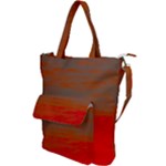 Crimson Skys Shoulder Tote Bag