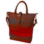 Crimson Skys Buckle Top Tote Bag