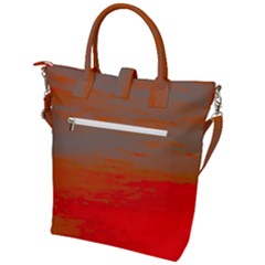 Buckle Top Tote Bag 