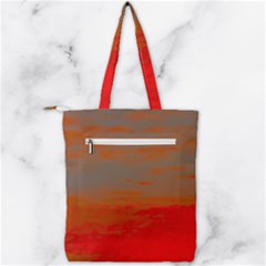 Double Zip Up Tote Bag 