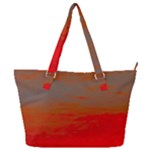 Crimson Skys Full Print Shoulder Bag