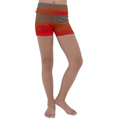 Kids  Lightweight Velour Yoga Shorts 