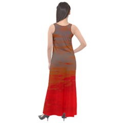 Sleeveless Velour Maxi Dress 