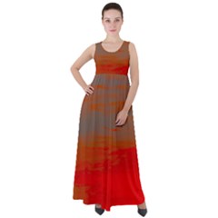 Empire Waist Velour Maxi Dress 