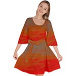 Crimson Skys Velour Kimono Dress