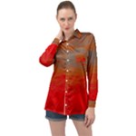 Crimson Skys Long Sleeve Satin Shirt