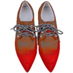 Crimson Skys Pointed Oxford Shoes