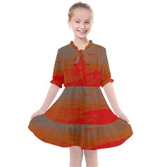 Kids  All Frills Chiffon Dress 