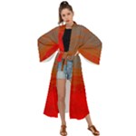 Crimson Skys Maxi Kimono