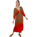 Crimson Skys Grecian Style  Maxi Dress