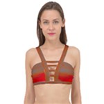 Crimson Skys Cage Up Bikini Top