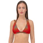 Crimson Skys Double Strap Halter Bikini Top