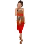 Crimson Skys Waist Tie Cover Up Chiffon Dress