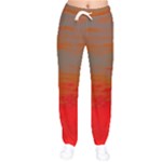 Crimson Skys Women Velvet Drawstring Pants