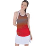 Crimson Skys Racer Back Mesh Tank Top