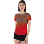 Crimson Skys Back Cut Out Sport T-Shirt