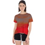 Crimson Skys Open Back Sport T-Shirt