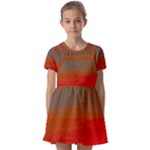 Crimson Skys Kids  Short Sleeve Pinafore Style Dress