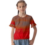 Crimson Skys Kids  Cuff Sleeve Scrunch Bottom T-Shirt