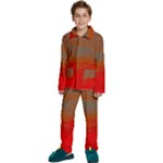 Crimson Skys Kids  Long Sleeve Velvet Pajamas Set