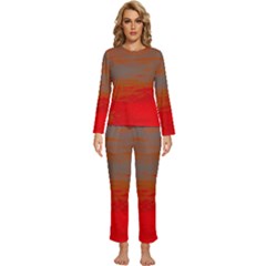 Womens  Long Sleeve Lightweight Pajamas Set 